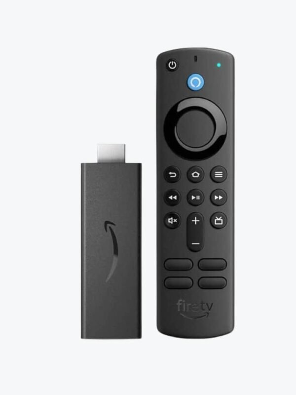 Amazon Fire TV Stick, HD, calidad nítida de imagen, streaming rápido, TV en vivo y gratuita, control remoto por voz Alexa que controla la televisión